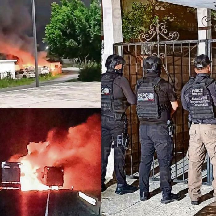 Detención de presunto líder ‘R9’ provoca bloqueos y vandalismo en Reynosa