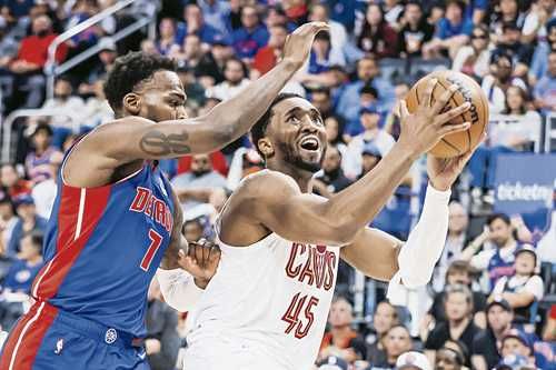 Cavaliers vencen 125-94 a los Pistons y se meten a las finales de la Conferencia Este