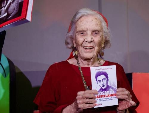 Elena Poniatowska rinde homenaje a Rosario Castellanos en Casa Chiapas