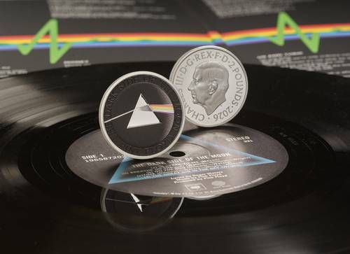 La Royal Mint lanza moneda conmemorativa en homenaje a Pink Floyd