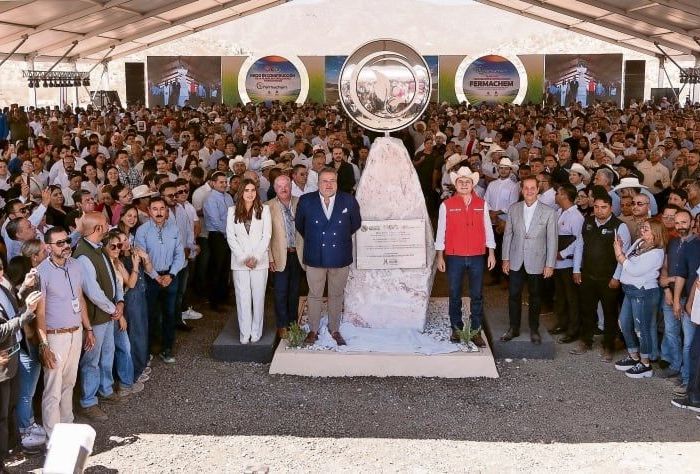 Arranca en Lerdo la planta Fermachem: inversión de 28,000 mdp y capacidad de 1 millón de toneladas