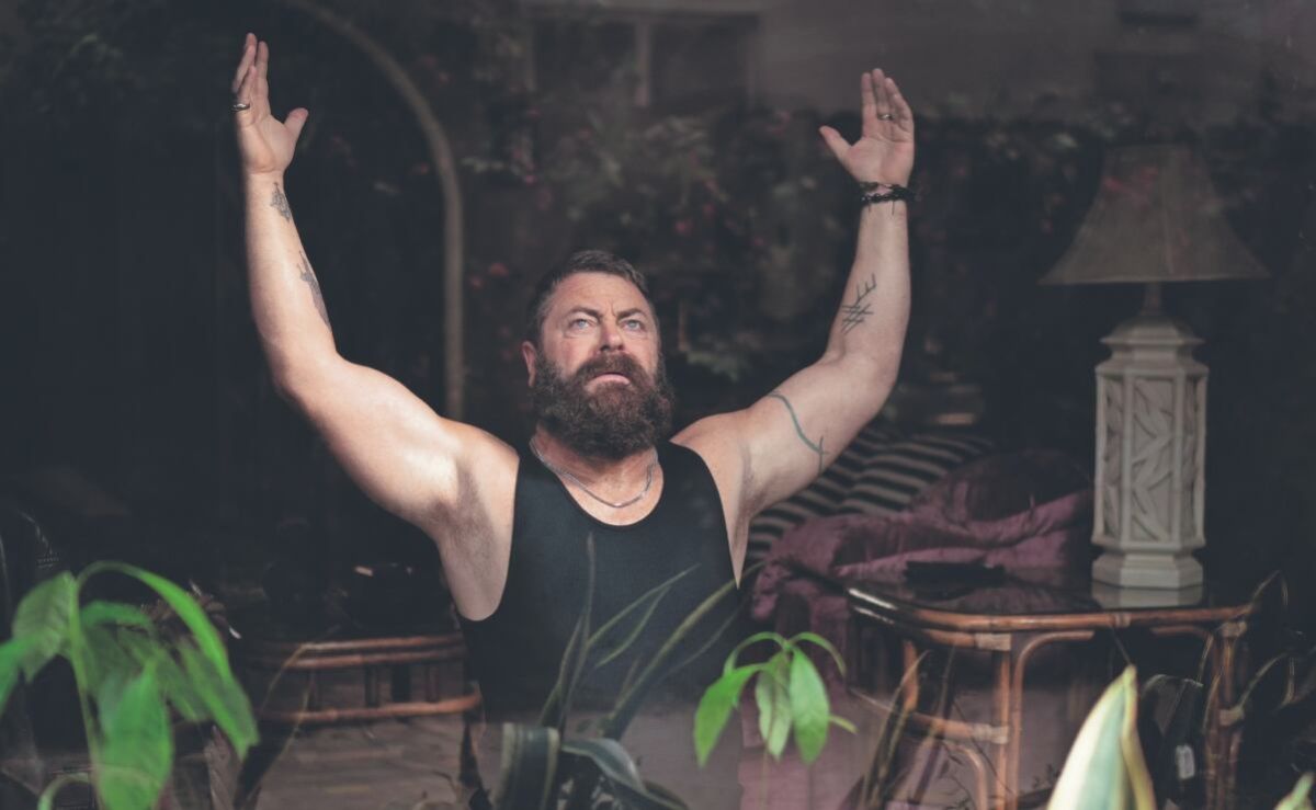 Nick Offerman: «Todos actuamos», sobre la serie Margo tiene problemas de dinero