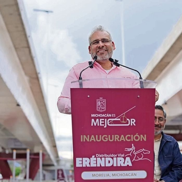Ramírez Bedolla inaugura el Paso Eréndira y anuncia inversión en infraestructura vial de Morelia