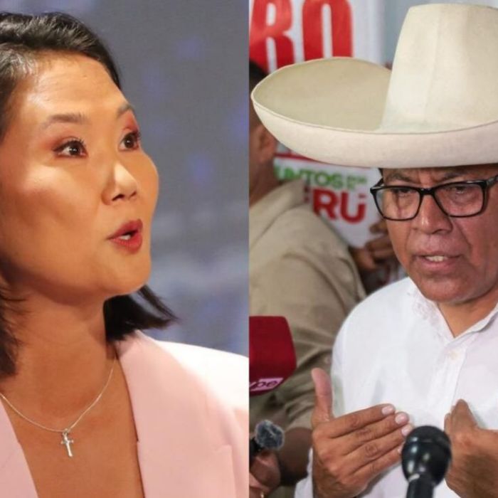 Sondeos a boca de urna dan ligera ventaja a Keiko Fujimori frente a Roberto Sánchez