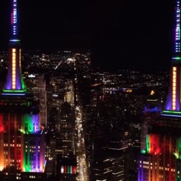 El Empire State Building se ilumina por el cumpleaños 84 de Jerry García