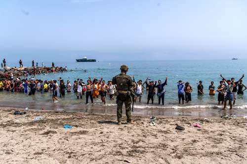 Sánchez califica de violación territorial la entrada masiva de migrantes en Ceuta