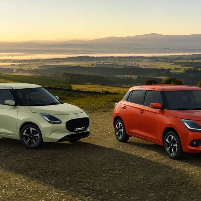 Suzuki Swift BoosterGreen estrena los colores Matcha Vibe y Naranja Vibe