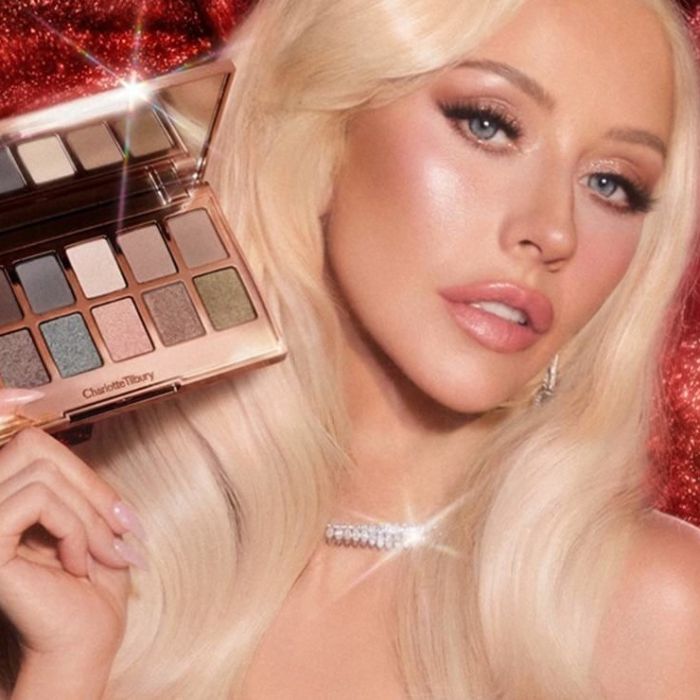 Christina Aguilera protagoniza la campaña navideña de Charlotte Tilbury