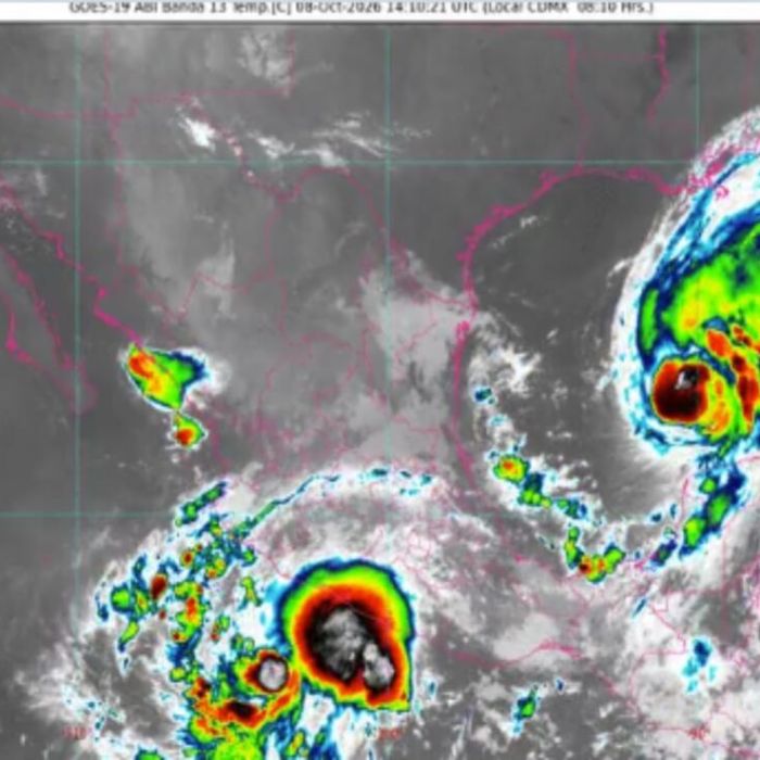 Huracán Isaias y tormenta tropical Simon mantienen lluvias intensas en México