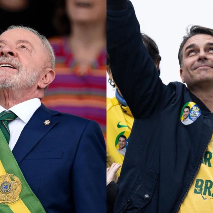Lula y Flávio Bolsonaro cierran campañas antes de una elección presidencial cerrada en Brasil