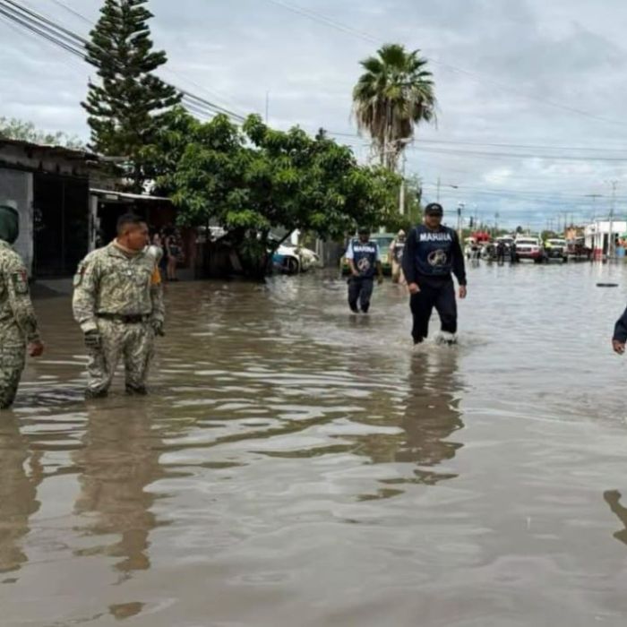 Matamoros activa bombas y Plan DN-III-E tras inundaciones en 93 colonias