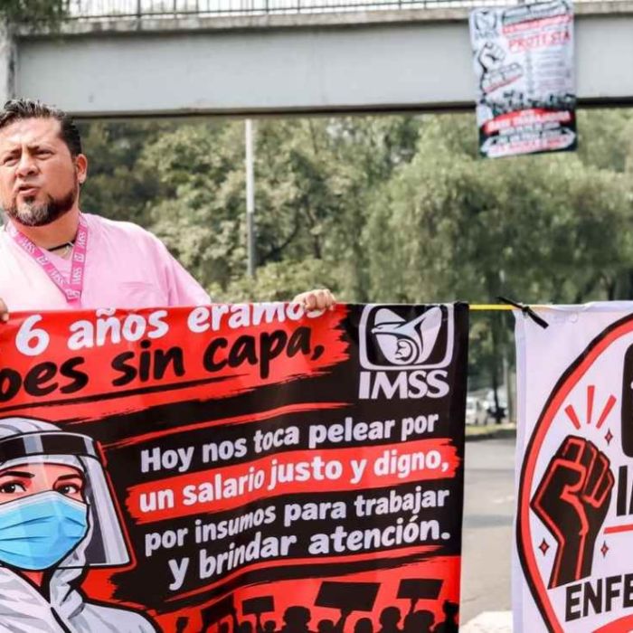 Bloqueos de trabajadores del IMSS afectan vialidades en CDMX; conoce las rutas alternas
