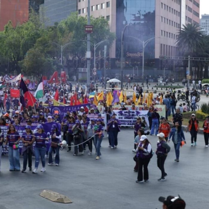 Estas son las marchas y protestas previstas hoy lunes 12 de octubre en CDMX