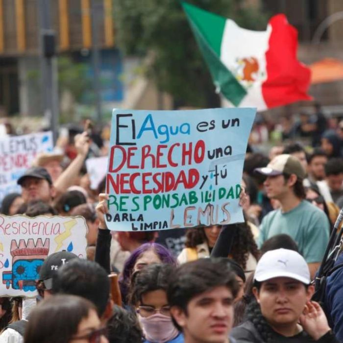 Lemus ordena revisar detenciones y posibles abusos tras violencia en marcha por el agua