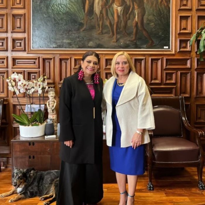 Olivia Garza y Clara Brugada acuerdan fortalecer coordinación entre Congreso y Gobierno de CDMX