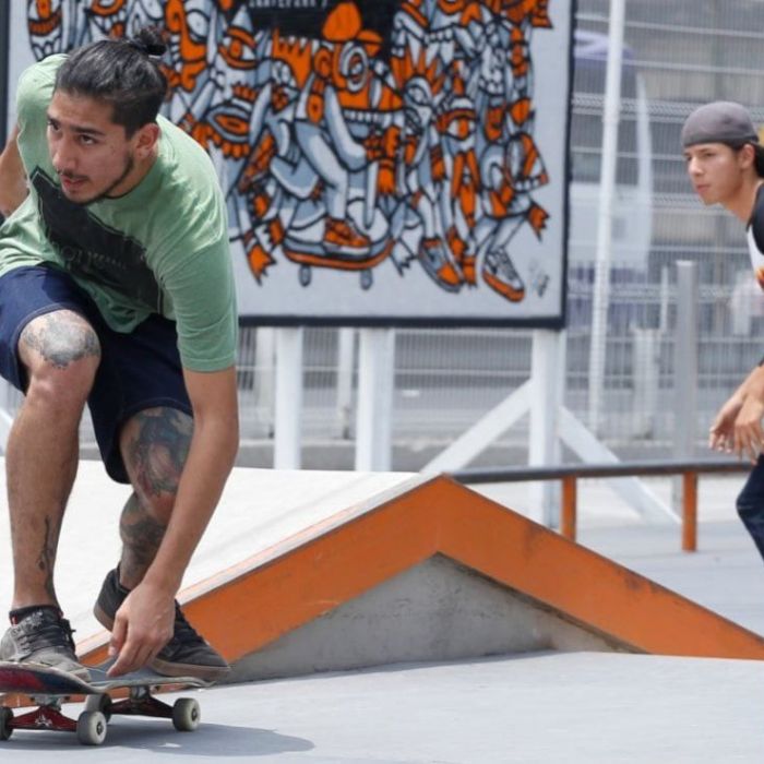 Sobse licita construcción de skatepark en San Antonio Abad, Cuauhtémoc